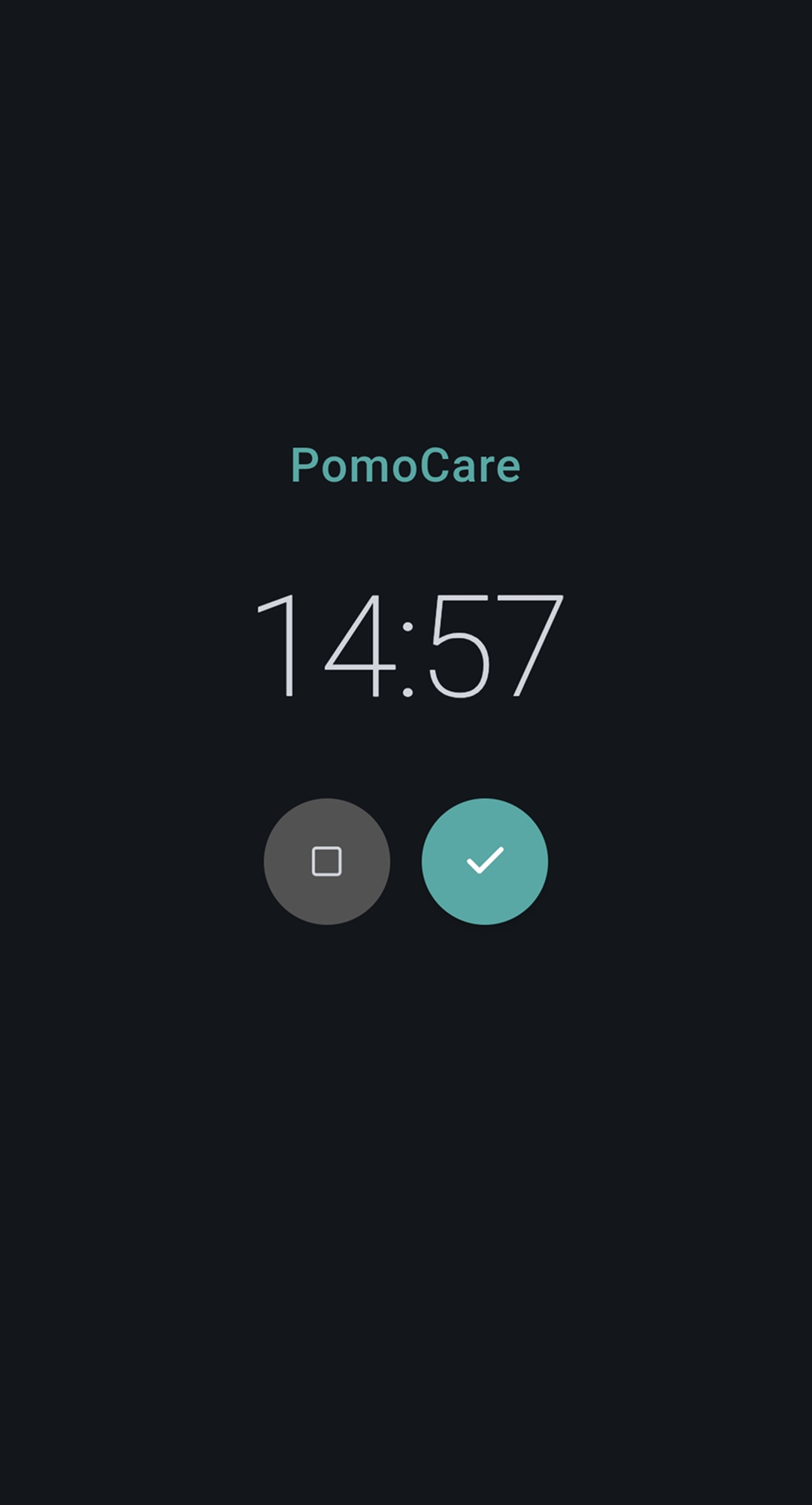 PomoCare アプリのスクリーンショット